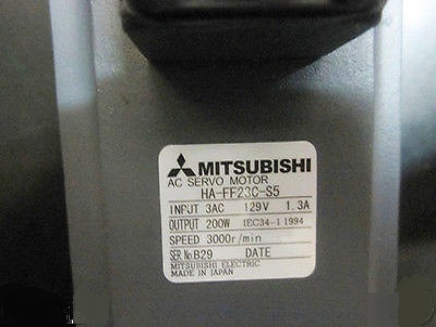 MITSUBISHI AC SERVO MOTOR (HA-FF23C-S5)