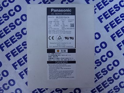 PANASONIC AC SERVO DRIVER (MUDS015A1A)