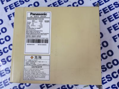 PANASONIC AC SERVO DRIVER (MSD083M1XX35)