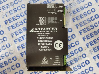 - AMC 3 PHASE SINUSOIDAL BRUSHLESS SERVO AMPLIFIER (SX25A20A-AT3)