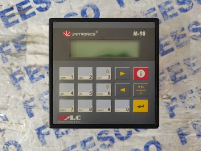 - UNITRONICS M-90 OPERATOR PANEL & PLC (M91-2-T38)