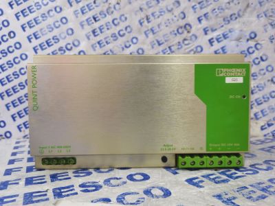 - PHOENIX CONTACT POWER SUPPLY (QUINT-PS-3x400-500AC/24DC/40 (2938646))