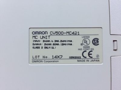 OMRON MOTION CONTROL MODULE (CV500-MC421)