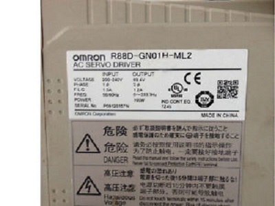 OMRON AC SERVO DRIVER (R88D-GN01H-ML2-Z)