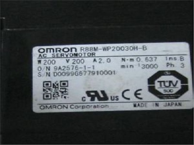 OMRON AC SERVO MOTOR (R88M-WP20030H-B)